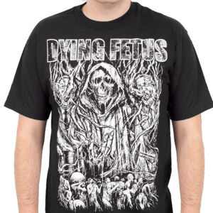 Tričko metal INDIEMERCH Dying Fetus Old School černá XL