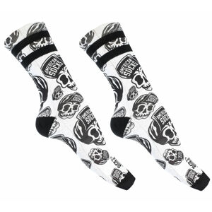 ponožky AMERICAN SOCKS - Skater Skull - AS048 L/XL