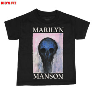 Tričko metal ROCK OFF Marilyn Manson Halloween Painted Hollywood černá 11-12