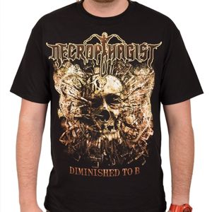 Tričko metal INDIEMERCH Necrophagist Diminished černá XXL