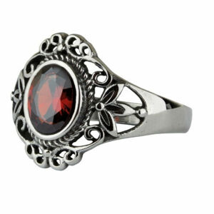 prsten ETNOX - Red Victorian Goth - SR1196 62