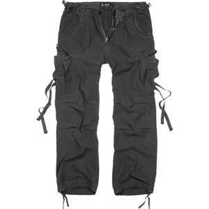 kalhoty plátěné BRANDIT M65 Vintage Trouser Black 7XL