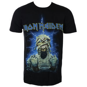 Tričko metal ROCK OFF Iron Maiden Powerslave Mummy černá XXL