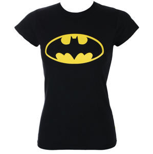 tričko LOW FREQUENCY Batman LOGO černá L