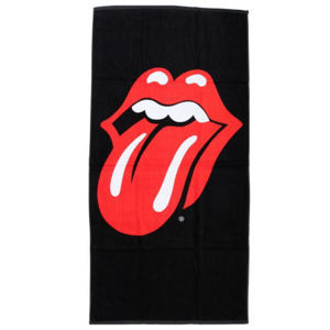 ručník (osuška) Rolling Stones - TONGUE - BLK - BRAVADO - 312716TW00