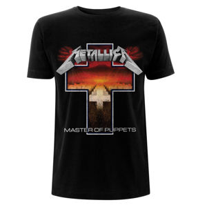 Tričko metal NNM Metallica Master Of Puppets Cross černá XL