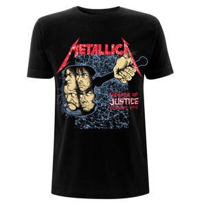 Tričko metal NNM Metallica Hammer Of Justice černá