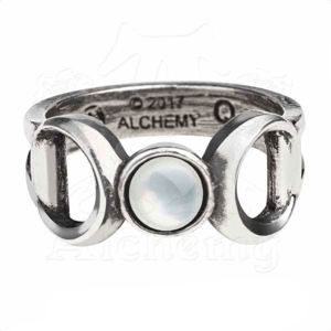 prsten ALCHEMY GOTHIC - Triple Goddess - R219 L