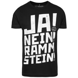 Tričko metal RAMMSTEIN Rammstein Ramm 4 černá M