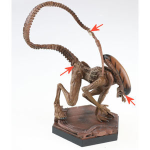 figurka The Alien & Predator (Vetřelec) - Collection Xenomorph (Alien 3) - POŠKOZENÁ - BEA049
