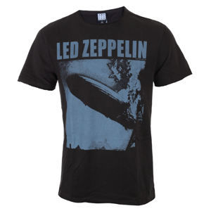 Tričko metal AMPLIFIED Led Zeppelin Blimp Square černá
