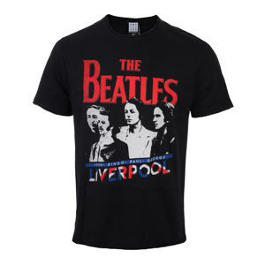 Tričko metal AMPLIFIED Beatles Liverpool černá