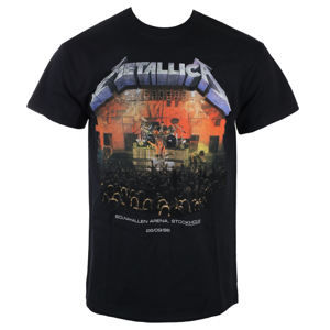 Tričko metal NNM Metallica Stockholm 86 černá XL