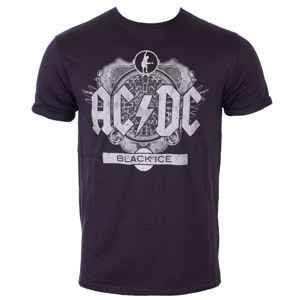 tričko metal ROCK OFF AC-DC Black Ice černá XL