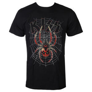 Tričko metal ROCK OFF Kiss Spider černá XL