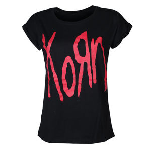 Tričko metal NNM Korn Logo černá S