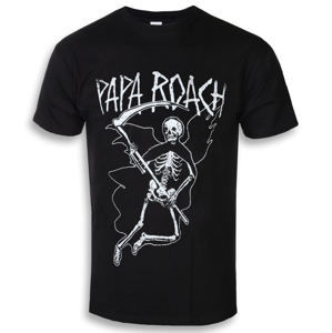 Tričko metal KINGS ROAD Papa Roach Haunted Reaper černá XL