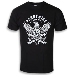 Tričko metal KINGS ROAD Pennywise Eagle černá