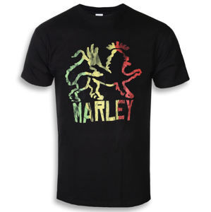 Tričko metal KINGS ROAD Ziggy Marley Tri Lion černá M
