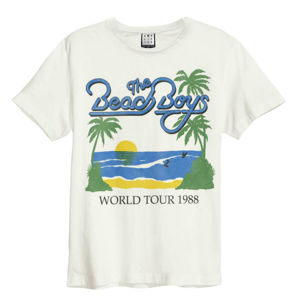 Tričko metal AMPLIFIED Beach Boys 1988 TOUR černá XXL
