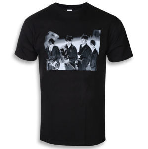 tričko metal ROCK OFF Beatles Smiles Photo černá XL