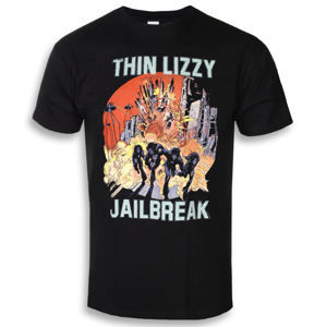 Tričko metal LOW FREQUENCY Thin Lizzy Jailbreak Explosion černá
