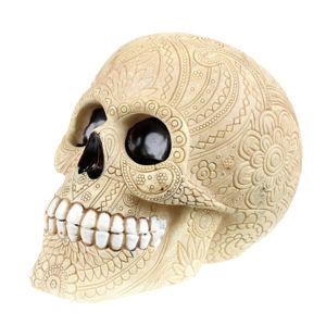 dekorace (pokladnička) Ornament Skull - 78/5963-1