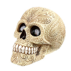 dekorace (pokladnička) Ornament Skull - 78/5963-3