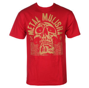 tričko pánské METAL MULISHA - REP - RED - MM1951804.01_RED