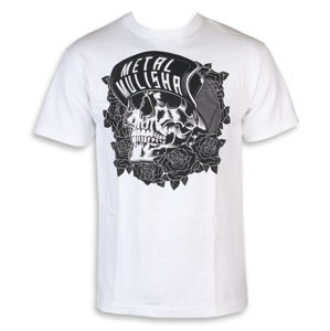 tričko pánské METAL MULISHA - BLACK ROSE - WHT-X - MM1951808.01_WHT