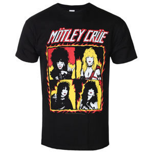 tričko pánské Mötley Crüe - Shout At The Devil Flames - ROCK OFF - MOTTEE37MB XL