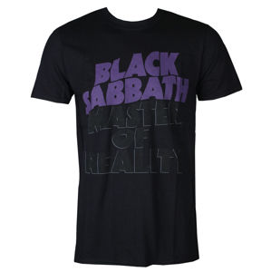 Tričko metal ROCK OFF Black Sabbath Masters Of Reality Album černá M
