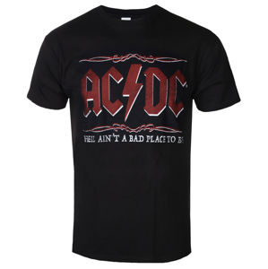 Tričko metal ROCK OFF AC-DC Hell Ain't A Bad Place černá XL