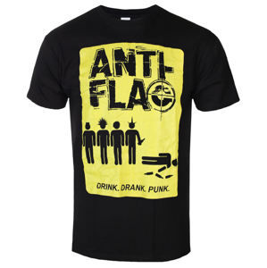 tričko metal KINGS ROAD Anti-Flag Drink Drank Punk černá L