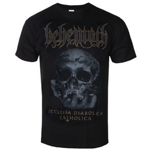 Tričko metal KINGS ROAD Behemoth Ecclesia Skull černá L