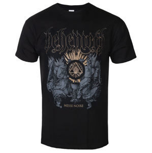 Tričko metal KINGS ROAD Behemoth Messe Noir černá S