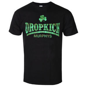 tričko pánské Dropkick Murphys - Fighter Plaid - Black - KINGS ROAD - 20116310