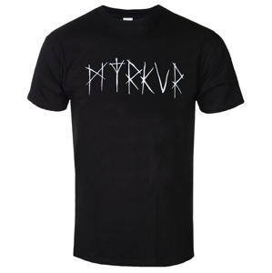 Tričko metal KINGS ROAD Myrkur Myrkur Logo černá M