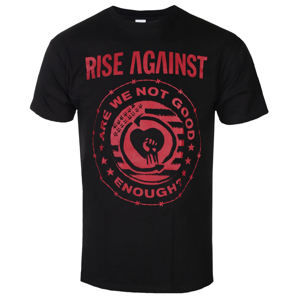 tričko pánské Rise Against - Good Enough - Black - KINGS ROAD - 20128996