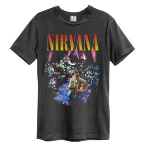 Tričko metal AMPLIFIED Nirvana LIVE IN NEW YORK černá XS