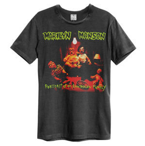 tričko metal AMPLIFIED Marilyn Manson PORTRAIT černá XXL