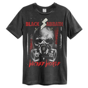 tričko pánské BLACK SABBATH - WICKED WORLD - CHARCOAL - AMPLIFIED - ZAV210A89