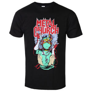 Tričko metal PLASTIC HEAD Metal Church FAKE HEALER černá XL
