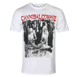 tričko pánské CANNIBAL CORPSE - BUTCHERED AT BIRTH - WHITE - PLASTIC HEAD - PH11619