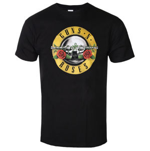 Tričko metal ROCK OFF Guns N' Roses Classic Logo černá S