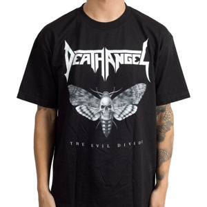 Tričko metal INDIEMERCH Death Angel Evil Divide Moth černá L