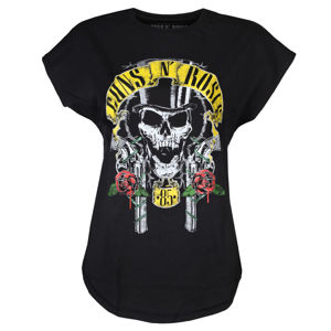 tričko dámské Guns N' Roses - CLASSIC SKULL BLK - BRAVADO - 12160260 S