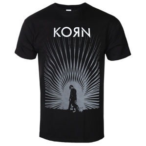 Tričko metal ROCK OFF Korn Radiate Glow černá XXL
