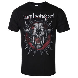 Tričko metal ROCK OFF Lamb of God Radial černá S