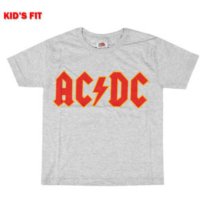 Tričko metal ROCK OFF AC-DC Logo černá